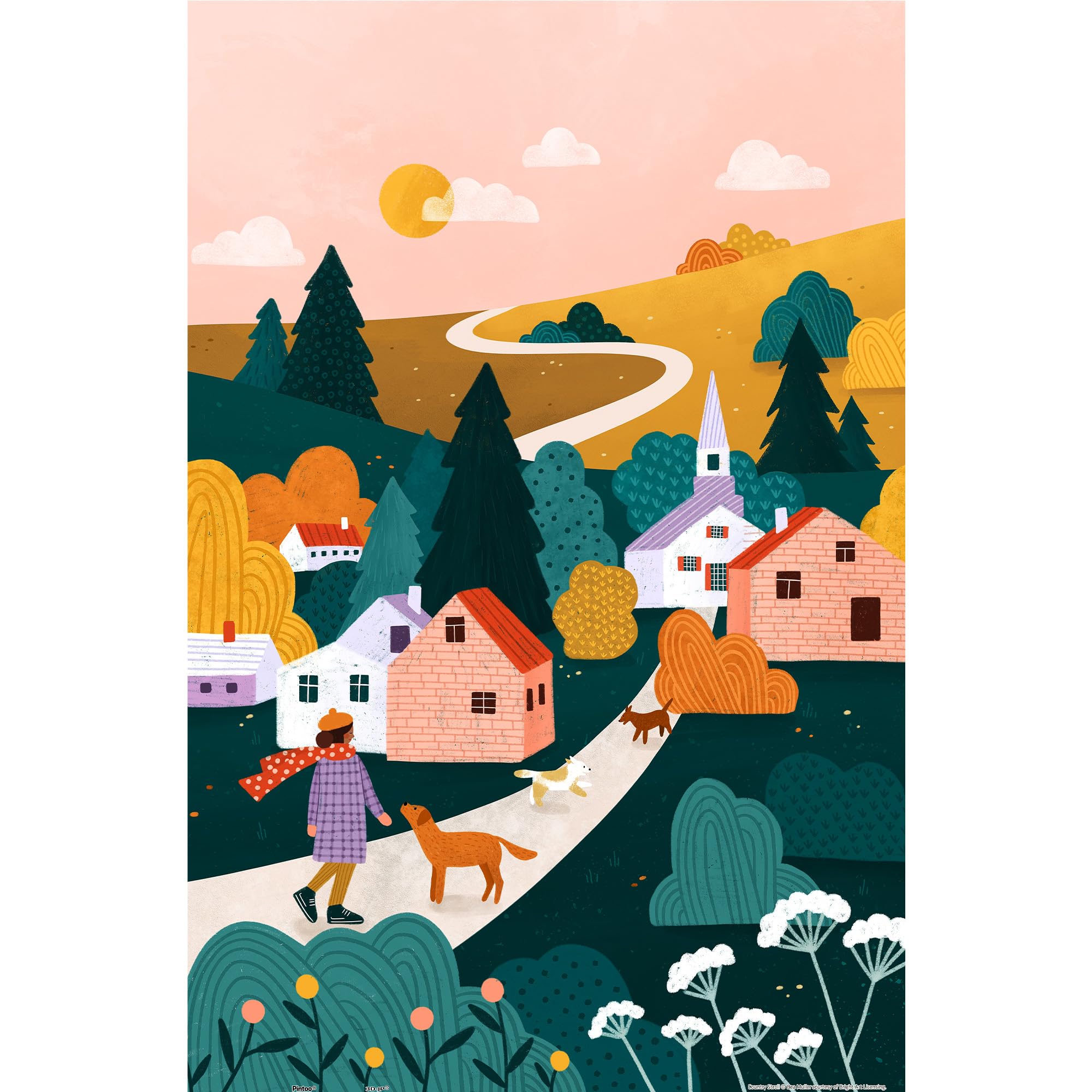 pintoo piece relax plastic jigsaw puzzles